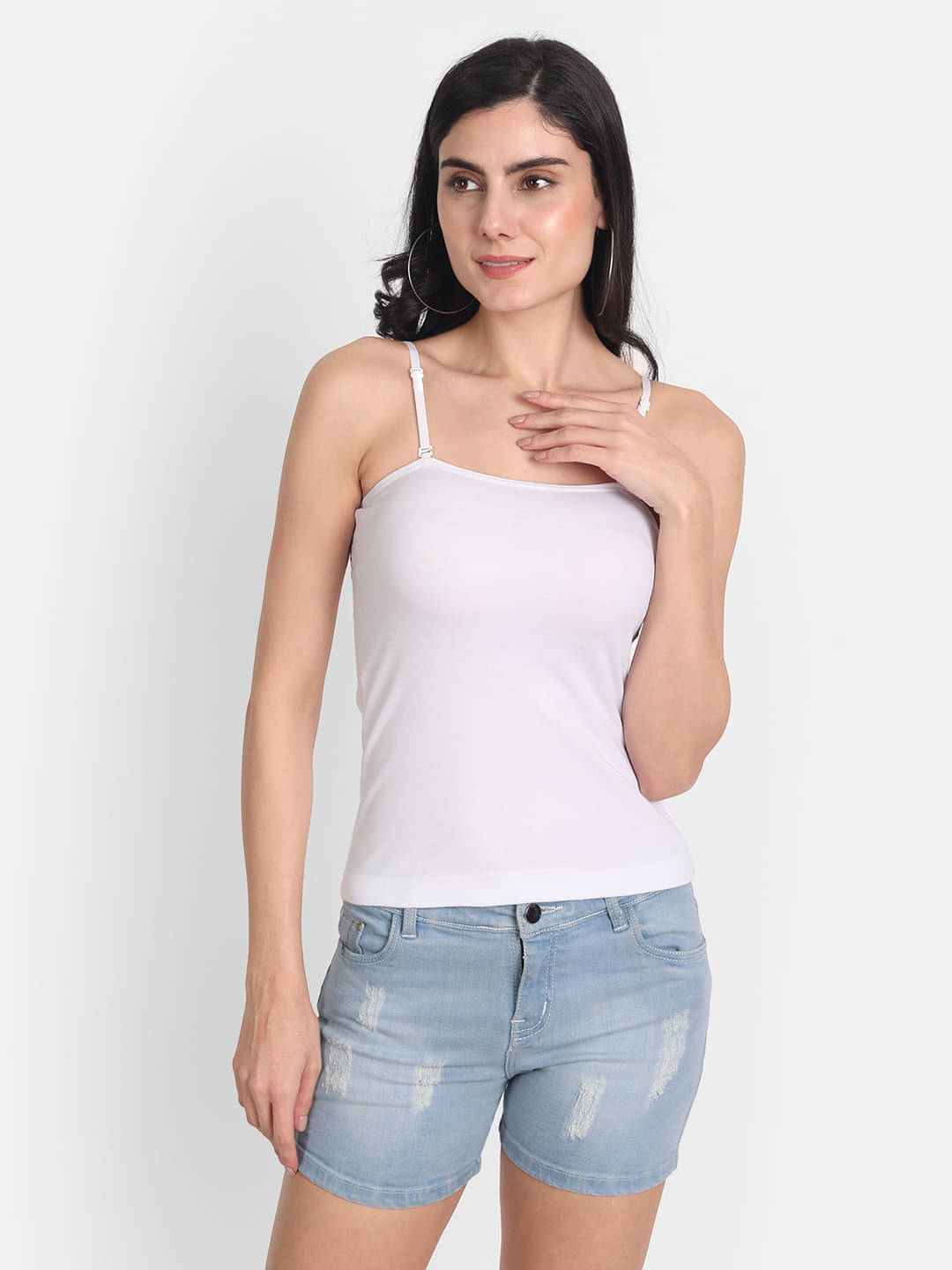 AIMLY Cotton Slip - White Single AIMLY Cotton Slip - White Single