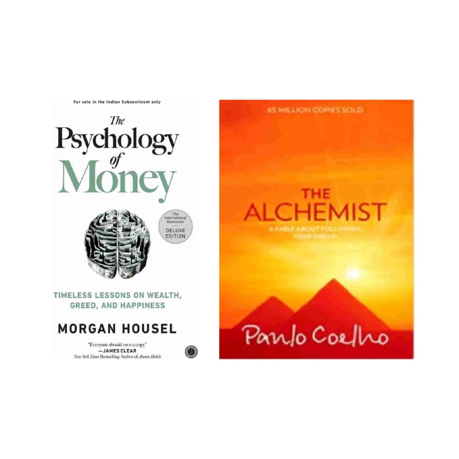 ( Combo Of 2 Pack) The Psychology of Money & The Alchemist - English Edition Book Paperback By ( Morgan Housel & Paulo Coelho ) ( Combo Of 2 Pack) The Psychology of Money & The Alchemist - English Edition Book Paperback By ( Morgan Housel & Paulo Coelho )