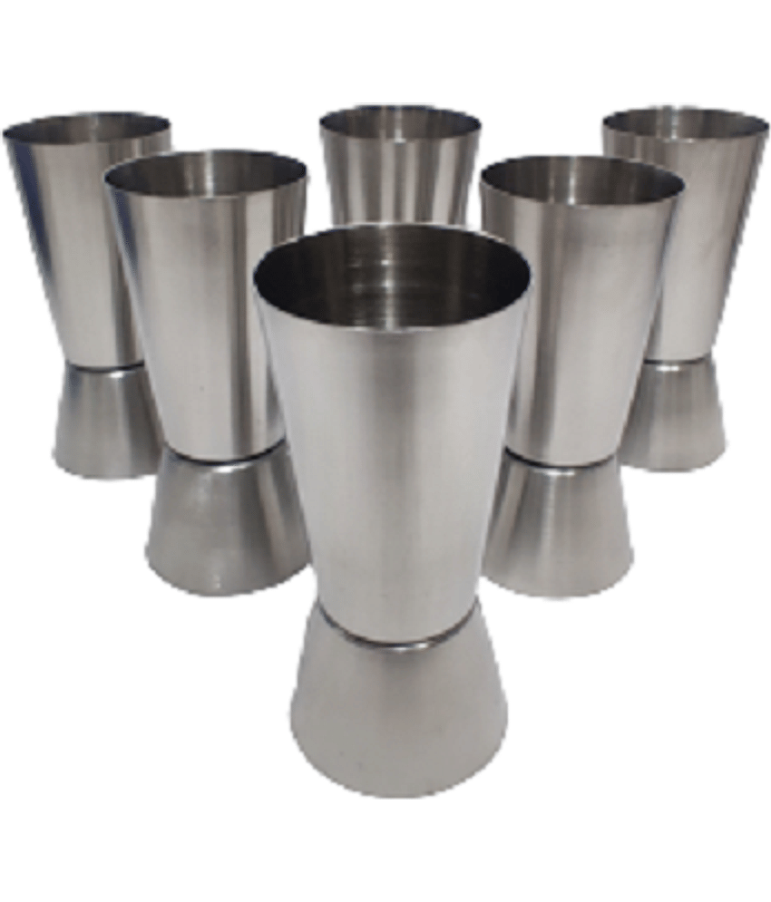 Dynore - Silver Stainless Steel Peg Measurer ( Pack of 6 ) - Cookware | Buy online on ZillyBuy