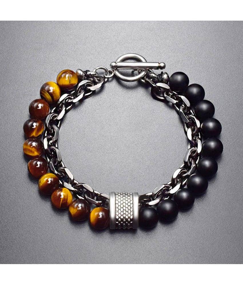     			FASHION FRILL Brown Bracelet ( Pack of 1 )