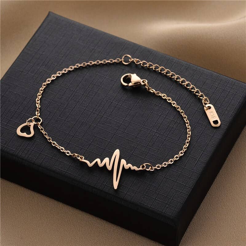FASHION FRILL Rose Gold Anklets ( Pack of 1 ) - Anklets | Buy online on ZillyBuy
