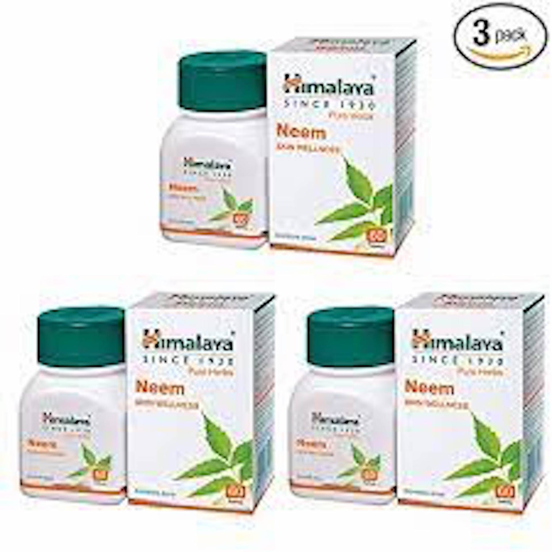     			HIMALAYA COMPANY HIMALAYA NEEM 60 TABLETS (PACK OF 3)