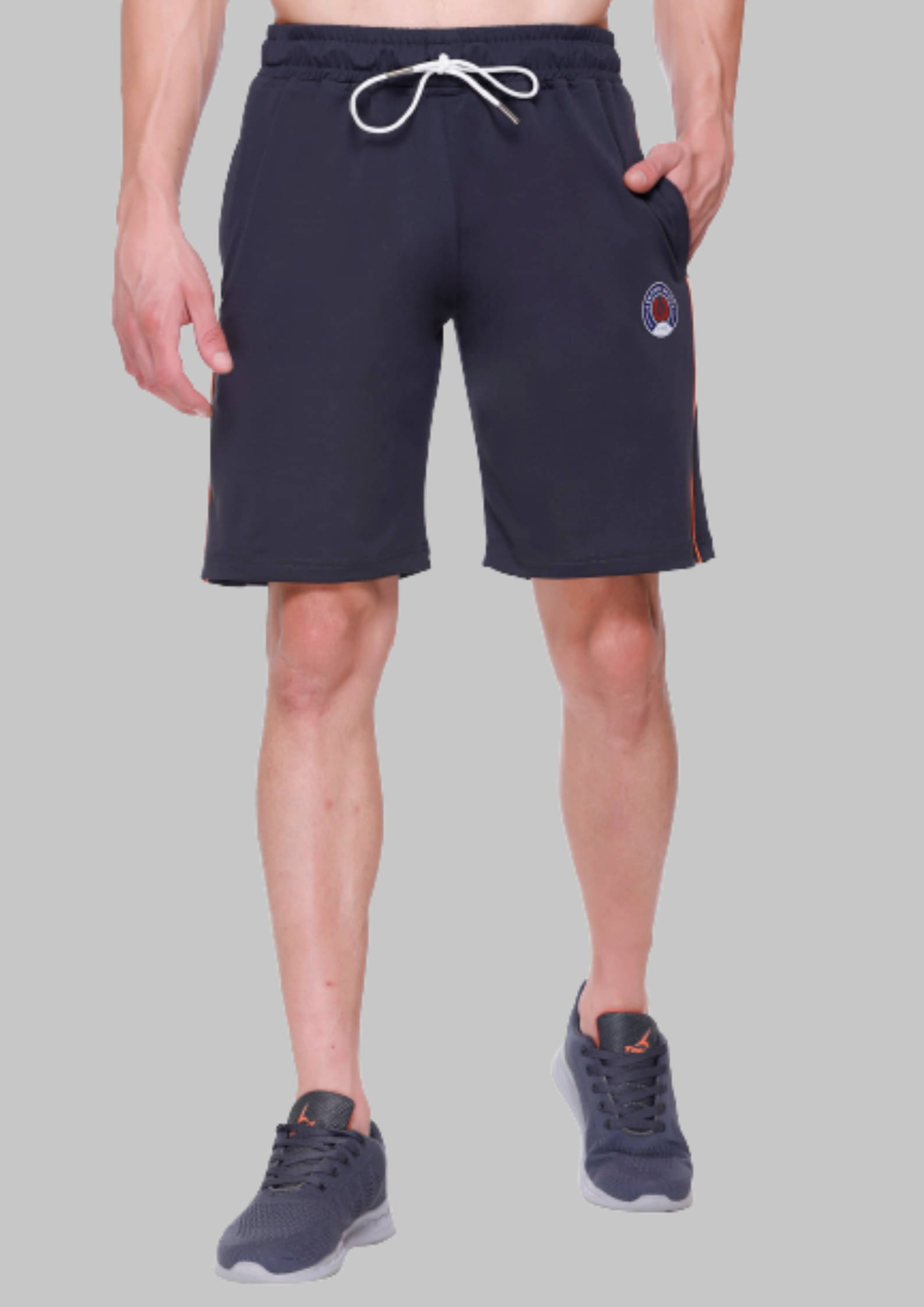 LEEBONEE - Dark Grey Polyester Lycra Men's Running Shorts ( Pack of 1 ) LEEBONEE - Dark Grey Polyester Lycra Men's Running Shorts ( Pack of 1 )