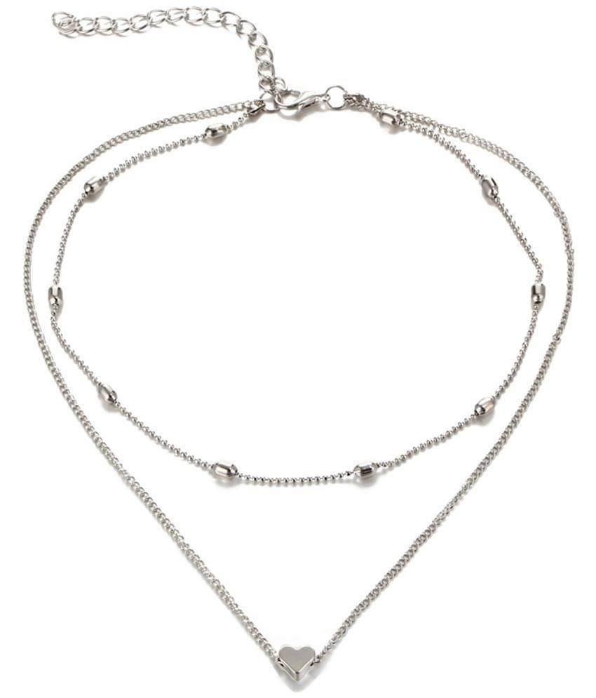     			Scintillare by Sukkhi - Gold Alloy Necklace ( Pack of 1 )