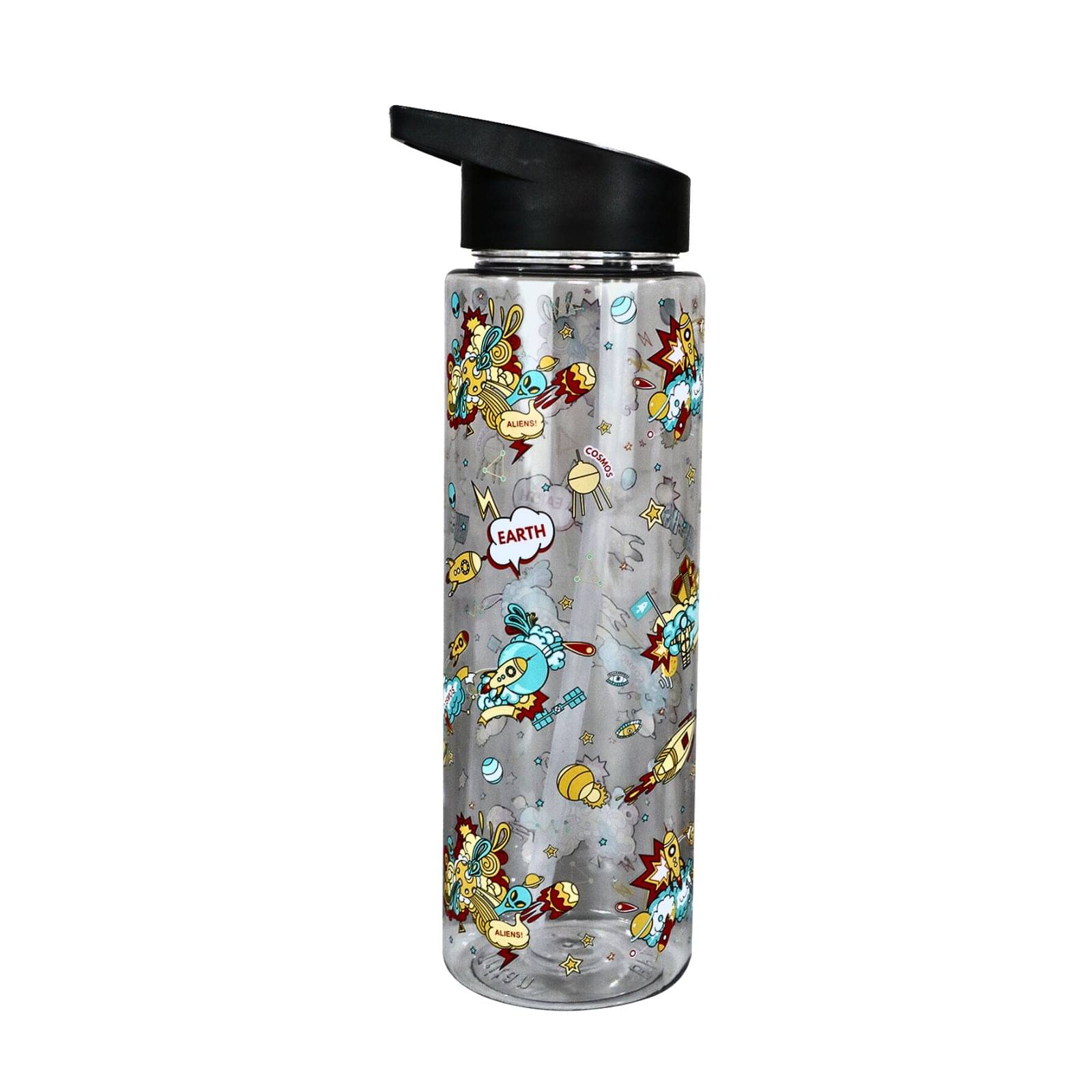 Smily kiddos - Sipper Bottle 750 ml - Kitty Theme Black Water Bottle 750 mL ( Set of 1 ) Smily kiddos - Sipper Bottle 750 ml - Kitty Theme Black Water Bottle 750 mL ( Set of 1 )