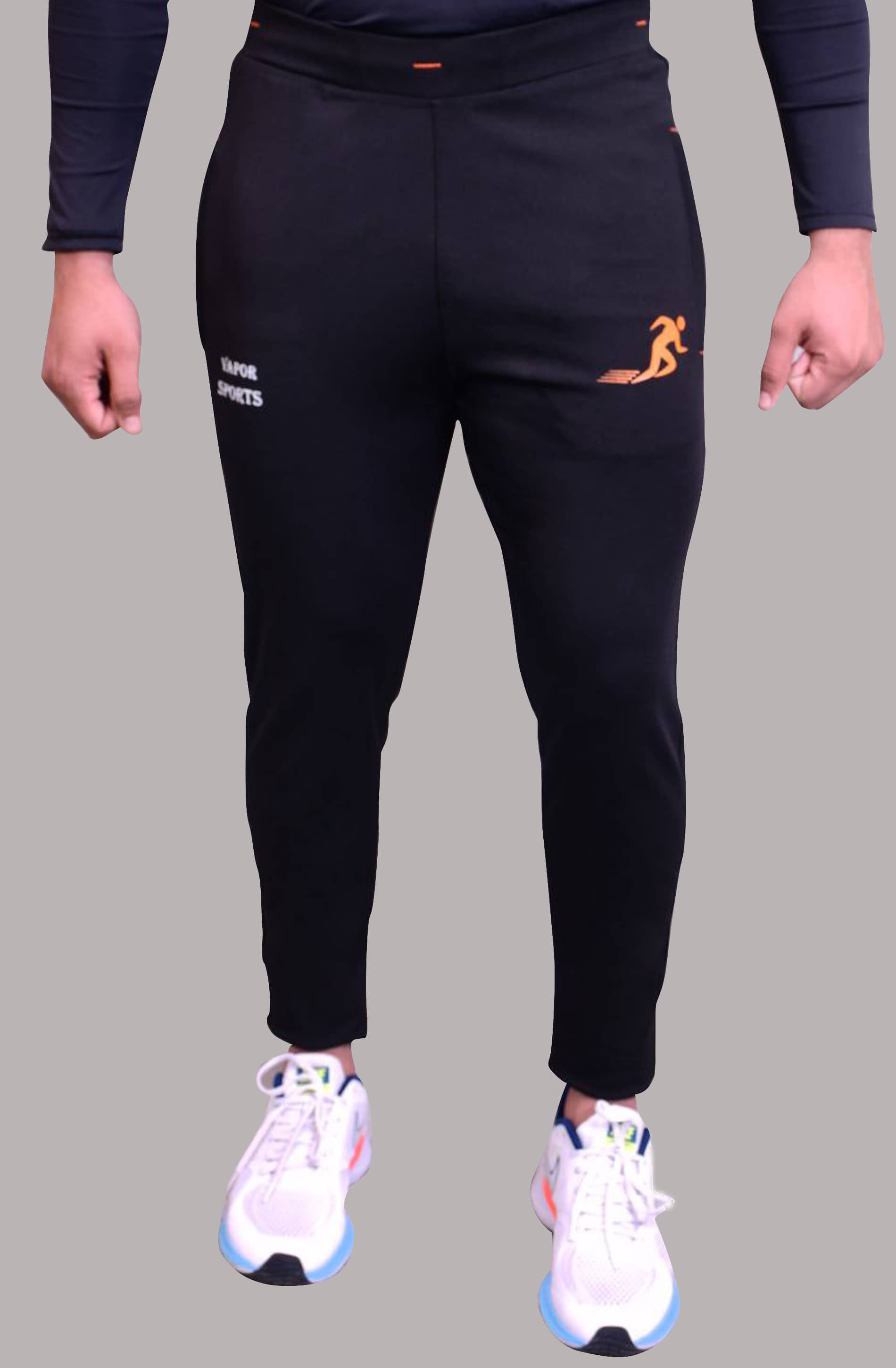 VAPOR SPORTS - Black Polyester Men's Trackpants ( Pack of 1 ) - Track Pants | Buy online on ZillyBuy