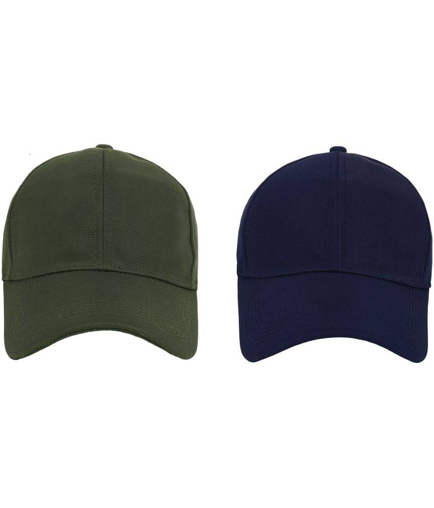     			Zacharias - Multi Color Cotton Blend Men's Cap ( Pack of 2 )