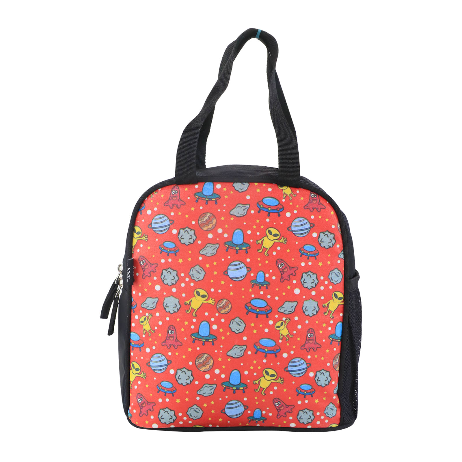     			joy lunch bag- Alien Theme - Red