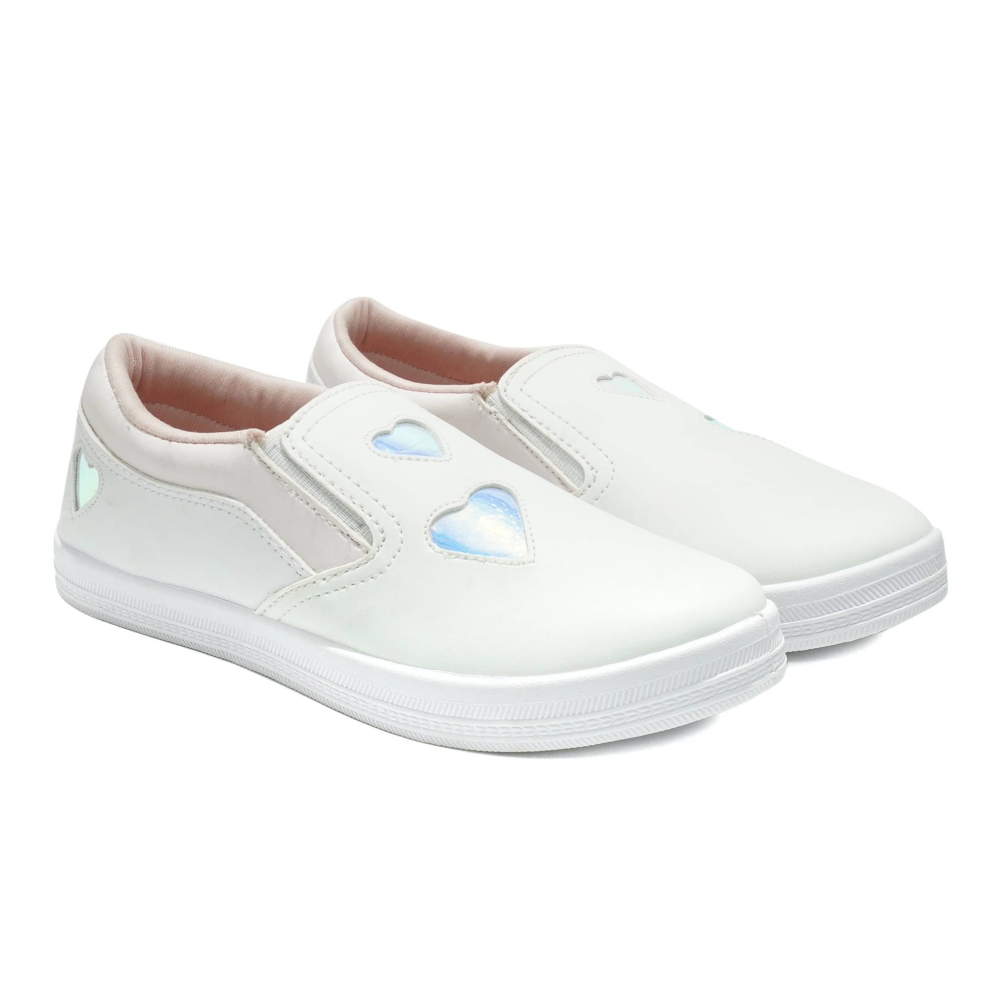     			ASIAN White Women's Slip On