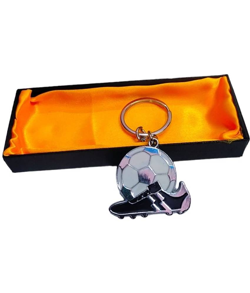 Americ Style - Silver Men's Regular Keychain ( Pack of 1 )