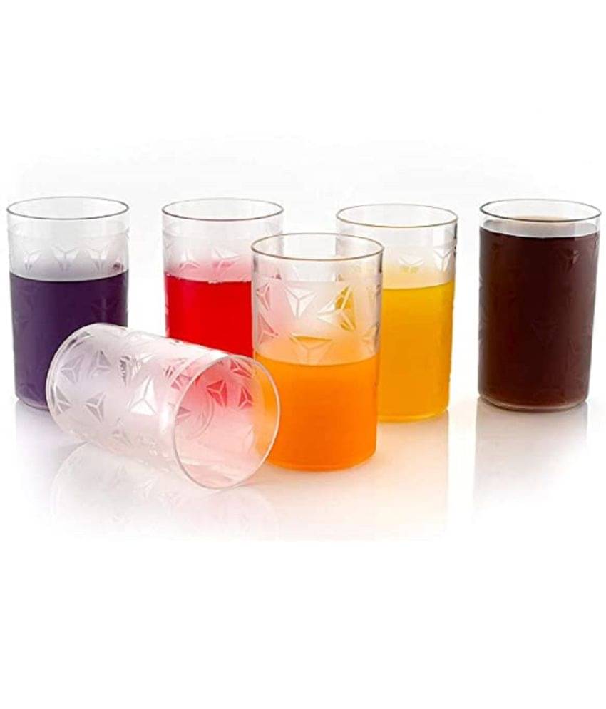 Analog kitchenware - Water/Juice/ Plastic Glasses Set 300 ml ( Pack of 6 )     			Analog kitchenware - Water/Juice/ Plastic Glasses Set 300 ml ( Pack of 6 )