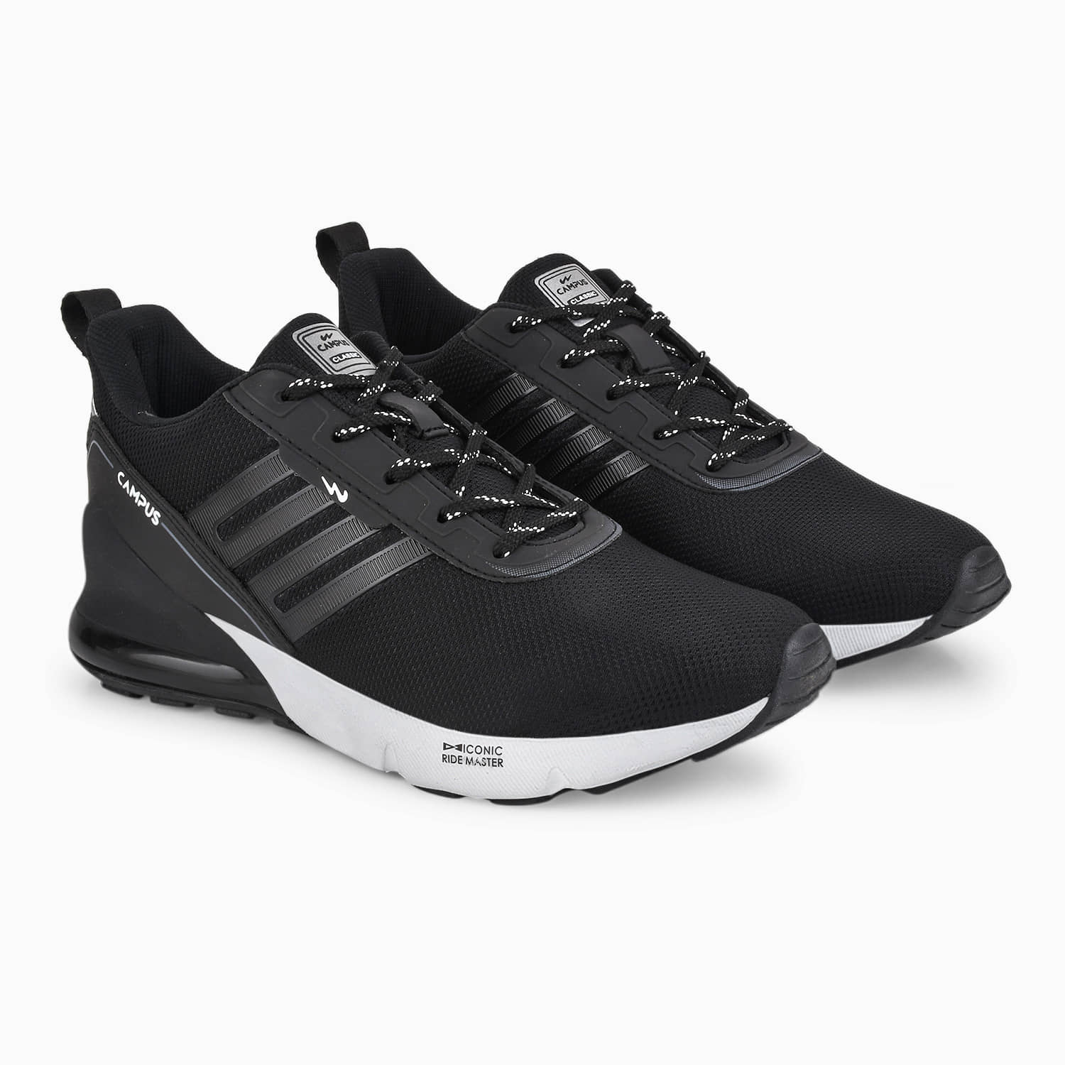 Campus - CAMP STAR Black Men's Sports Running Shoes - Sports Shoes | Buy online on ZillyBuy
