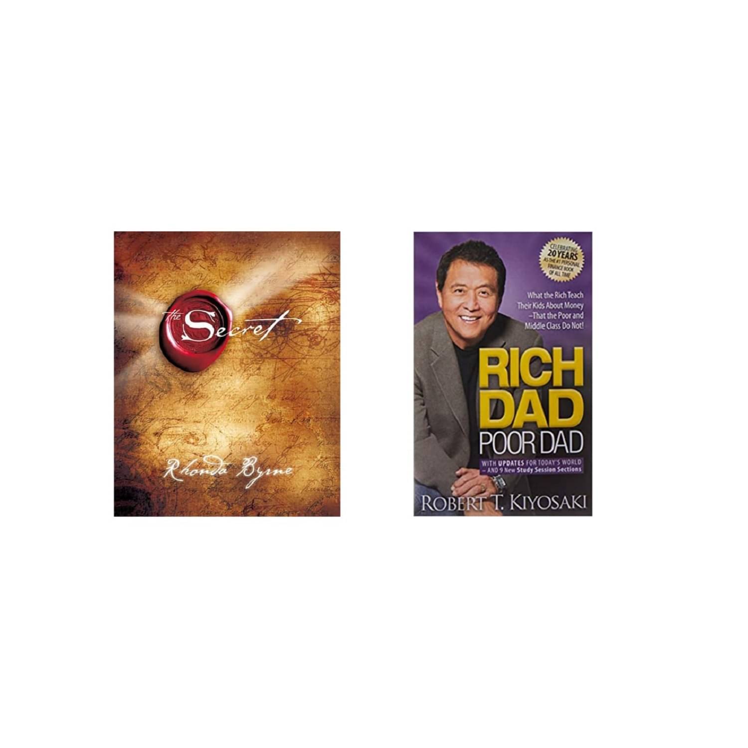    			( Combo Of 2 Books ) The Secret & Rich Dad Poor Dad  Paperback , Book , English , By Byrne Rhonda , Robert T Kiyosaki