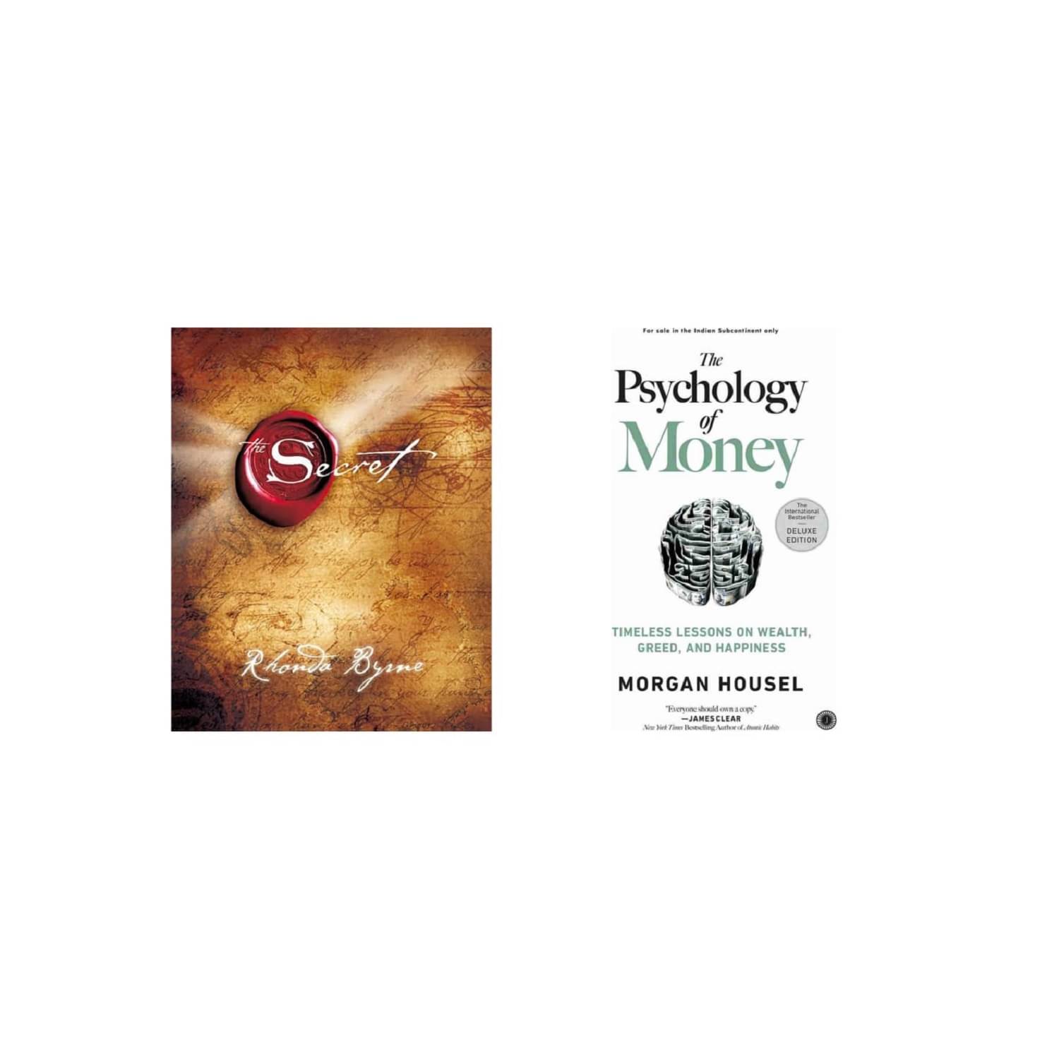 ( Combo Of 2 Pack ) The Secret & The Psychology of Money Paperback , English Book By Housel Morgan , Byrne Rhonda ( Combo Of 2 Pack ) The Secret & The Psychology of Money Paperback , English Book By Housel Morgan , Byrne Rhonda