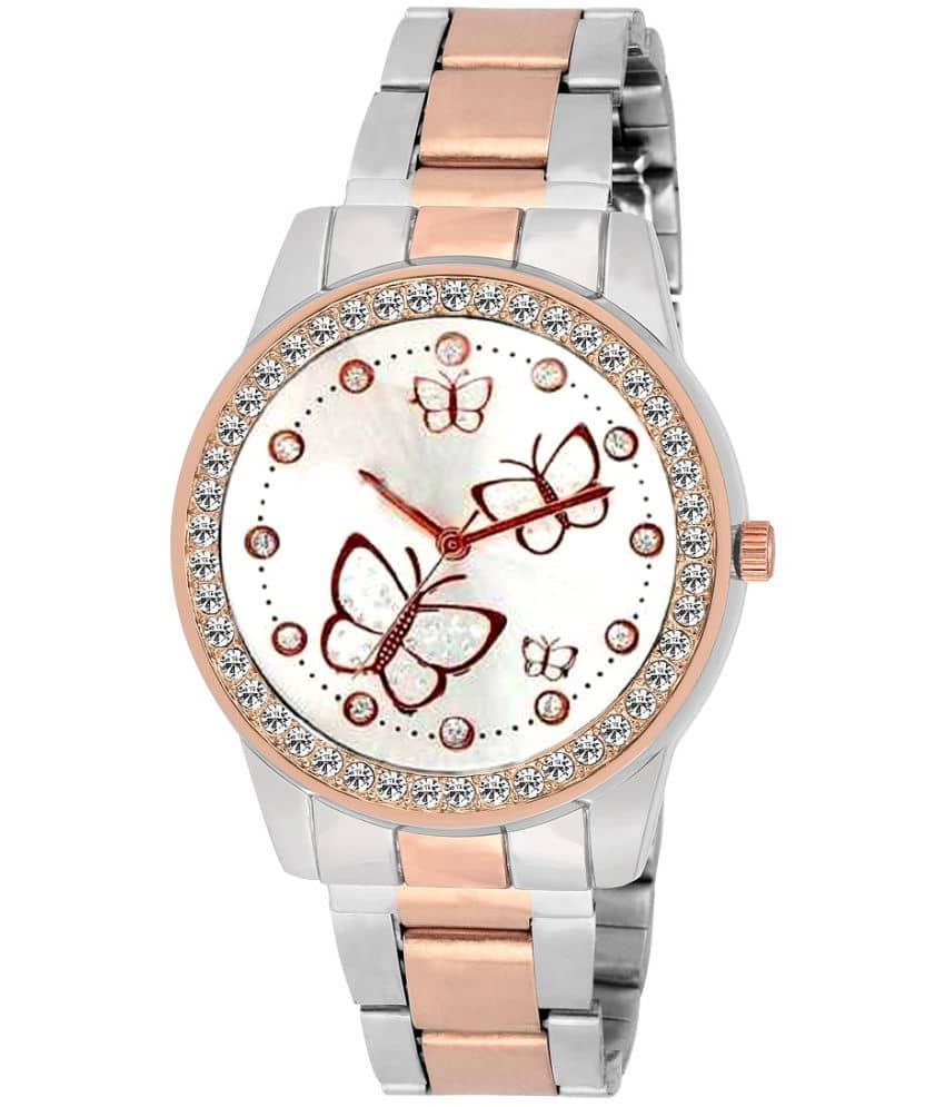 Cosmic - Multicolor Metal Analog Womens Watch