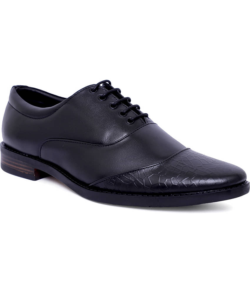 Fashion Victim - Black Men's Saddles Formal Shoes - Formal Shoes | Buy online on ZillyBuy