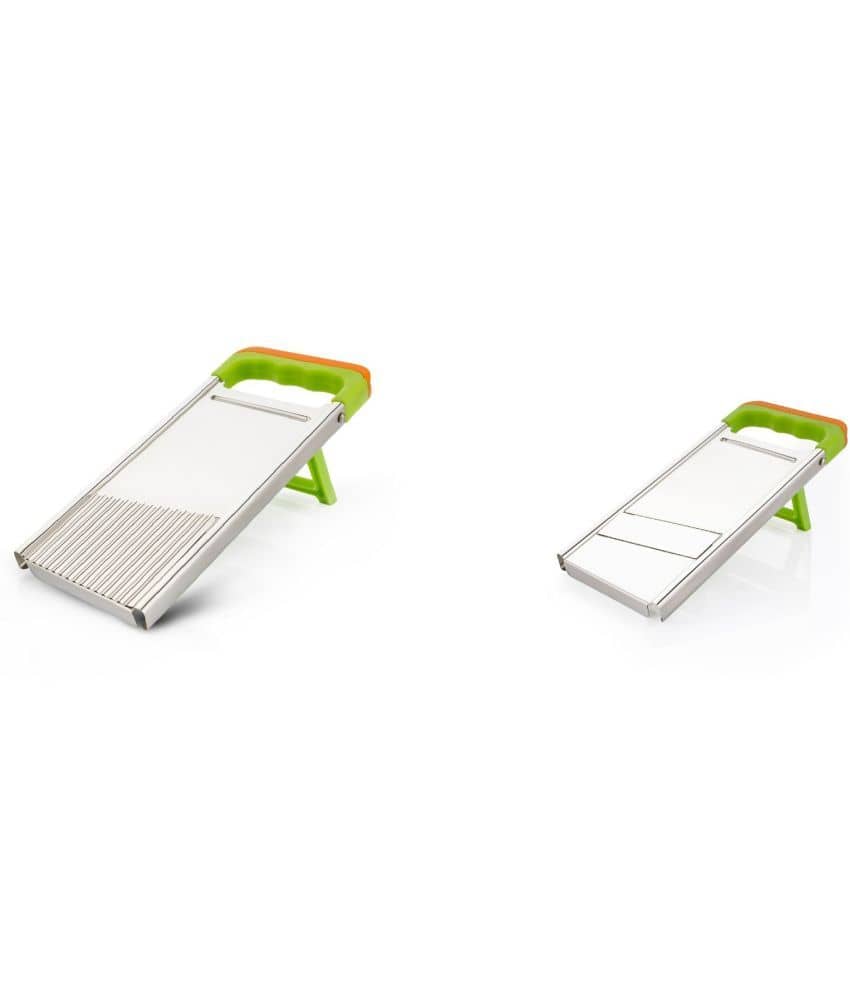 iview kitchenware - Stainless Steel Slicer ( Pack of 2 ) - Green