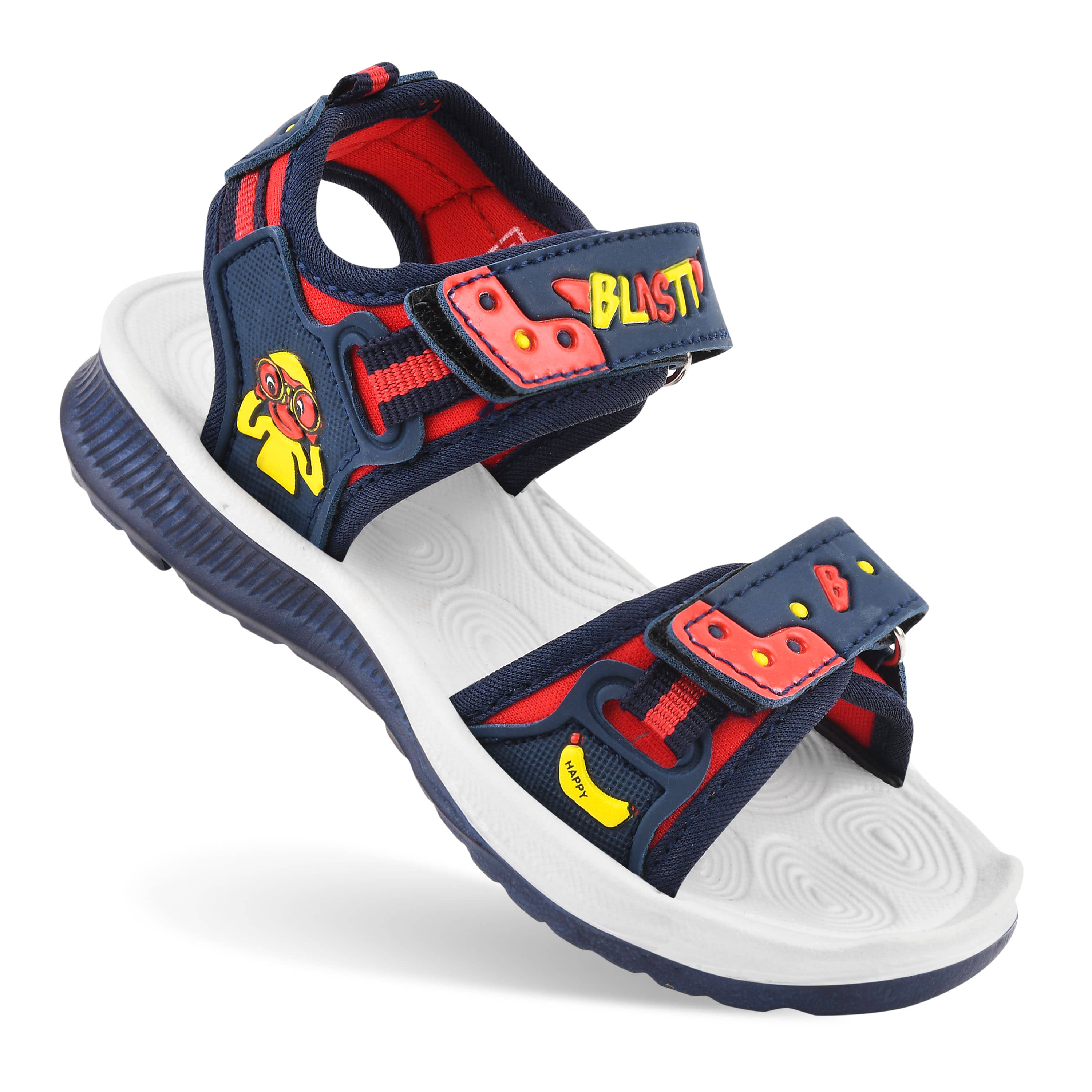 KATS Kids Walking Casual Blast Flat Sandals for Baby Boys and Baby Girls Age 2.5-5 Years