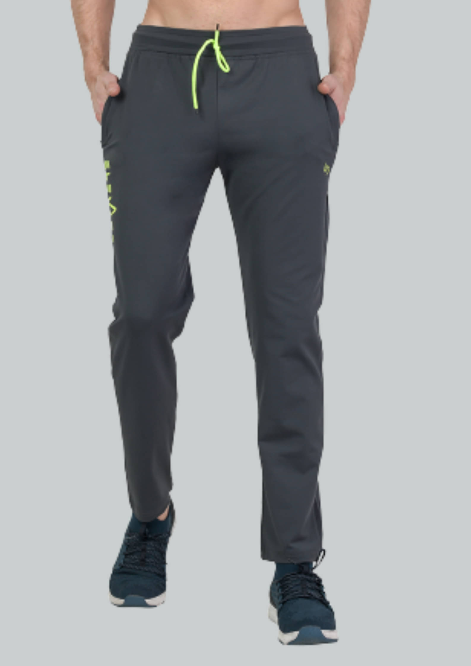 LEEBONEE - Charcoal Polyester Men's Trackpants ( Pack of 1 ) LEEBONEE - Charcoal Polyester Men's Trackpants ( Pack of 1 )