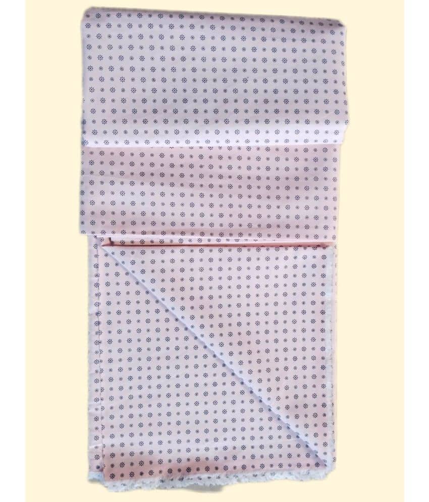 Makhanchor - Peach Cotton Men's Unstitched Shirt Piece ( Pack of 1 ) - Unstitched Fabrics | Buy online on ZillyBuy