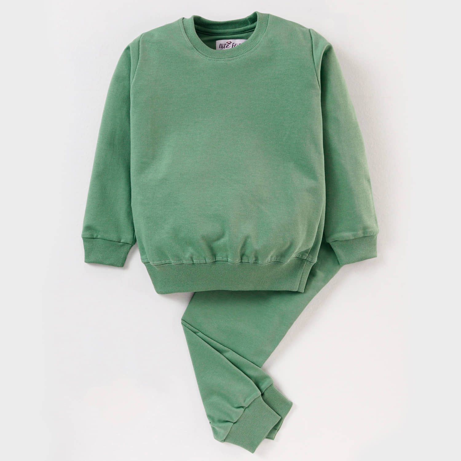 Nite Flite Pack of 1 Boys 100% Cotton Nightsuit Set ( Green ) - Nightwear & Loungewear | Buy online on ZillyBuy