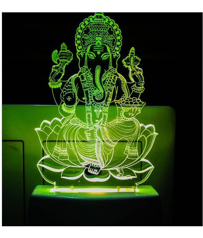 SUPER AJANTA Multicolor Night Lamp ( Pack of 1 ) - Electricals | Buy online on ZillyBuy