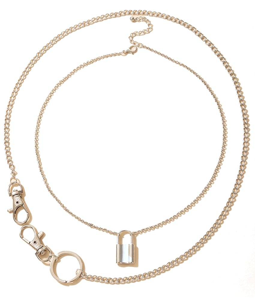 Scintillare by Sukkhi - Silver Alloy Necklace ( Pack of 2 ) Scintillare by Sukkhi - Silver Alloy Necklace ( Pack of 2 )