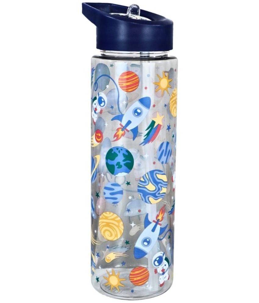     			Smily Kiddos - Sipper Bottle 750 ml - Space Theme |  Navy Blue Blue School Water Bottle 750 mL ( Set of 1 )