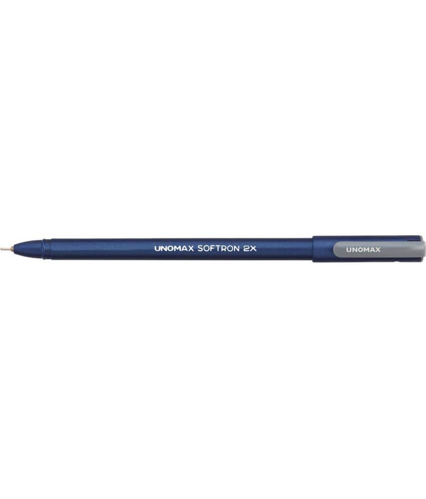 UNOMAX Softron 2X Black Ball Pen (Pack of 30, Black) - Stationery | Buy online on ZillyBuy