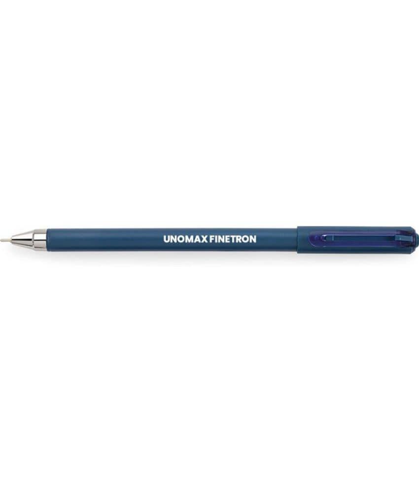 UNOMAX Finetron 2X 0.5MM Blue Ball Pen (Pack of 30, Blue)