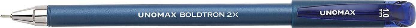 UNOMAX Boldtron 2X 1.0MM Blue Ball Pen (Pack of 30, Blue) - Stationery | Buy online on ZillyBuy