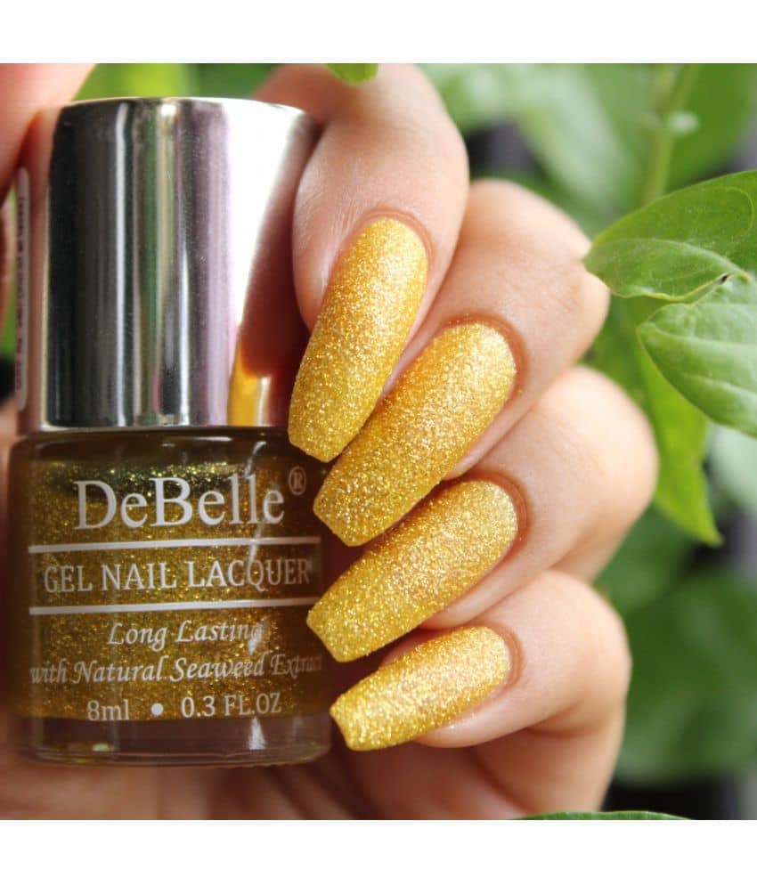 DeBelle Caramelo Yellow Glossy Nail Polish 8 ( Pack of 1 )