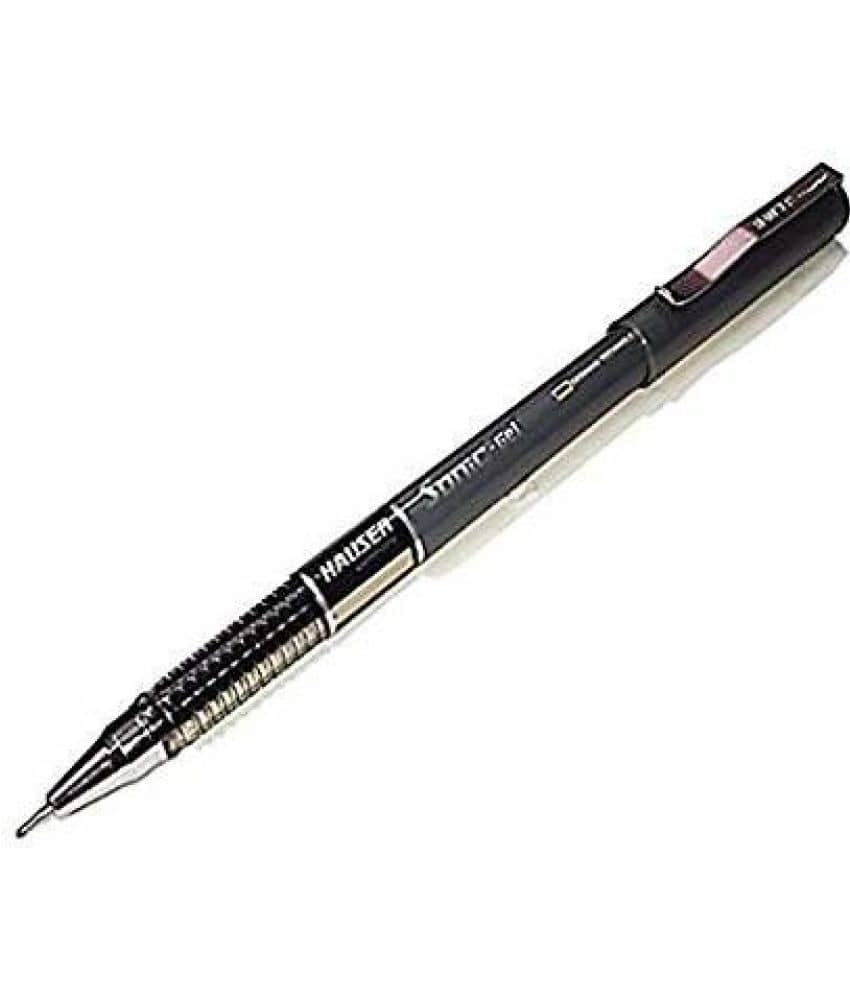 HAUSER Sonic Water Proof Gel Pen (Pack of 20, Black)