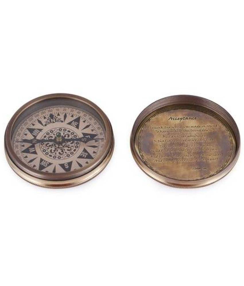     			Generic - Sir John Metallic Compass Showpiece 2 cm