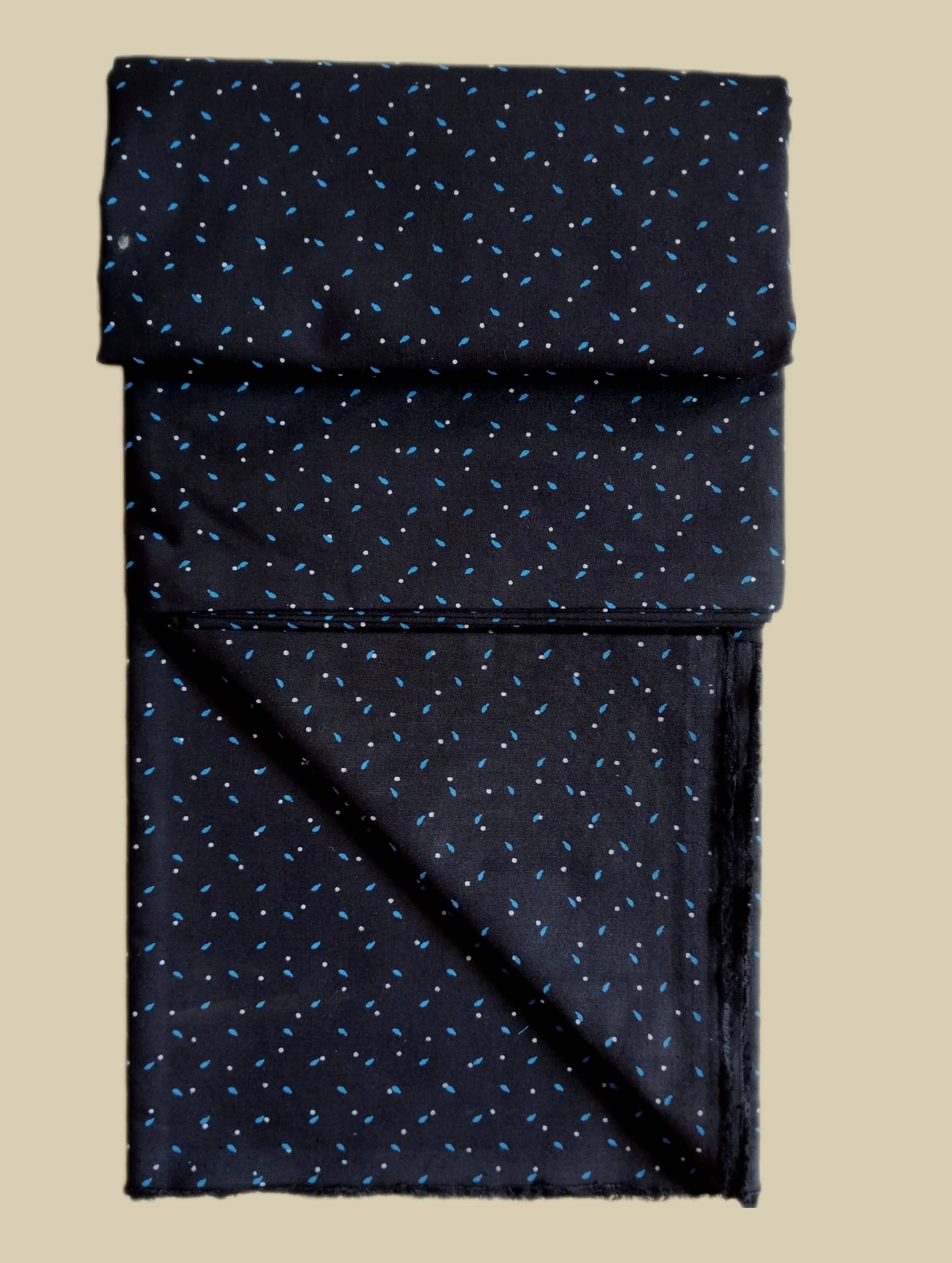Makhanchor - Black Cotton Men's Unstitched Shirt Piece ( Pack of 1 ) - Unstitched Fabrics | Buy online on ZillyBuy