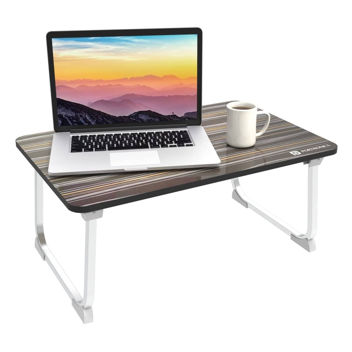     			Portronics Laptop Table For Upto 43.18 cm (17) Black