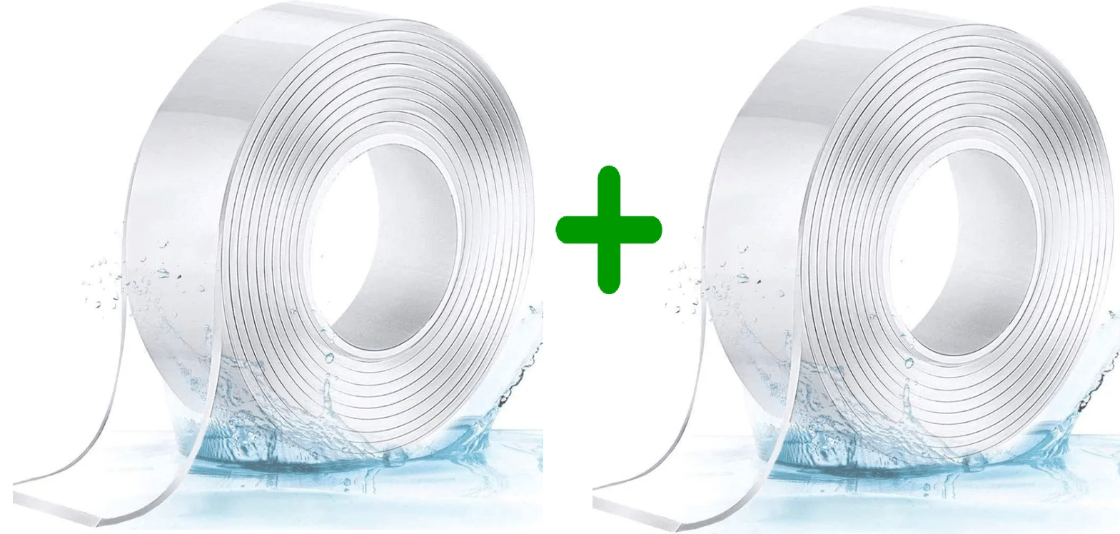    			SPERO - Transparent Double Sided 2 Nano Tape ( Pack of 2 )