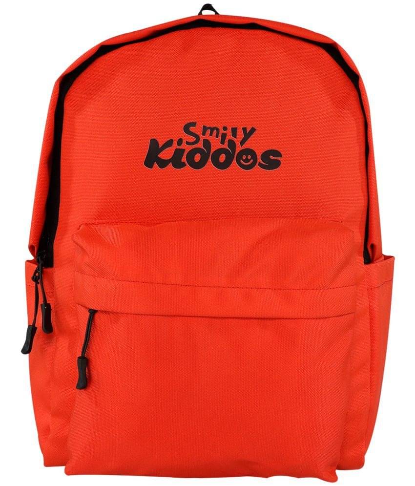    			Smily  kiddos 20 Ltrs Red Polyester College Bag