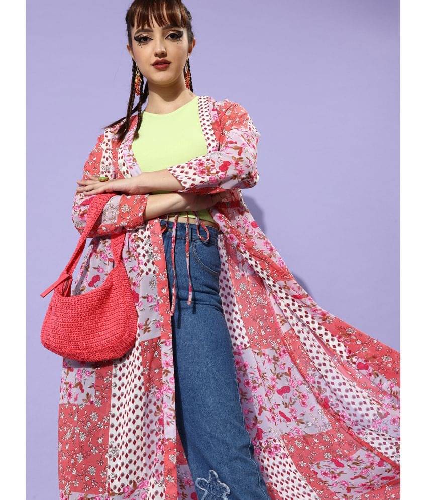 StyleStone Polyester Blend Shrugs - Pink Single StyleStone Polyester Blend Shrugs - Pink Single