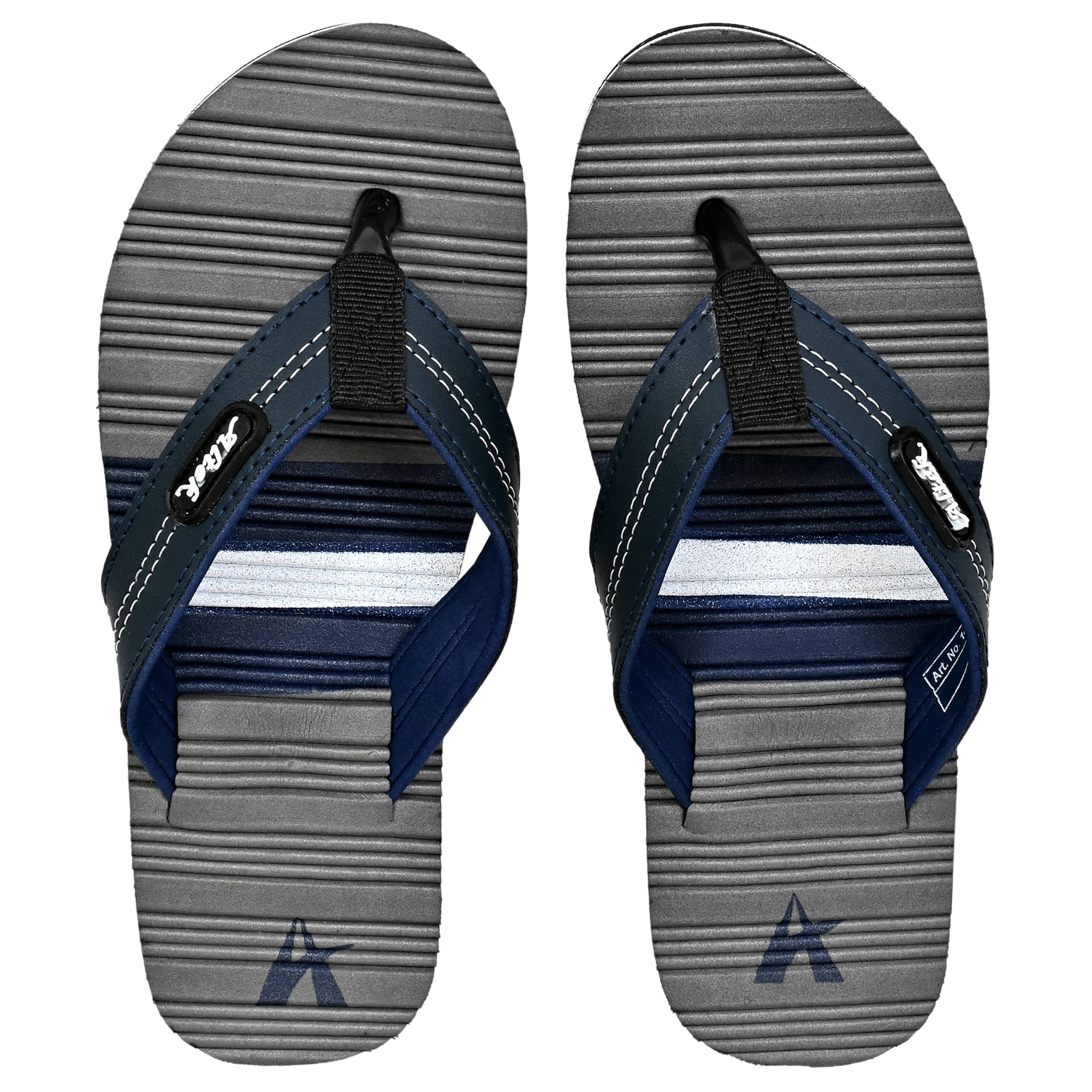     			Altek - Grey Men's Thong Flip Flop