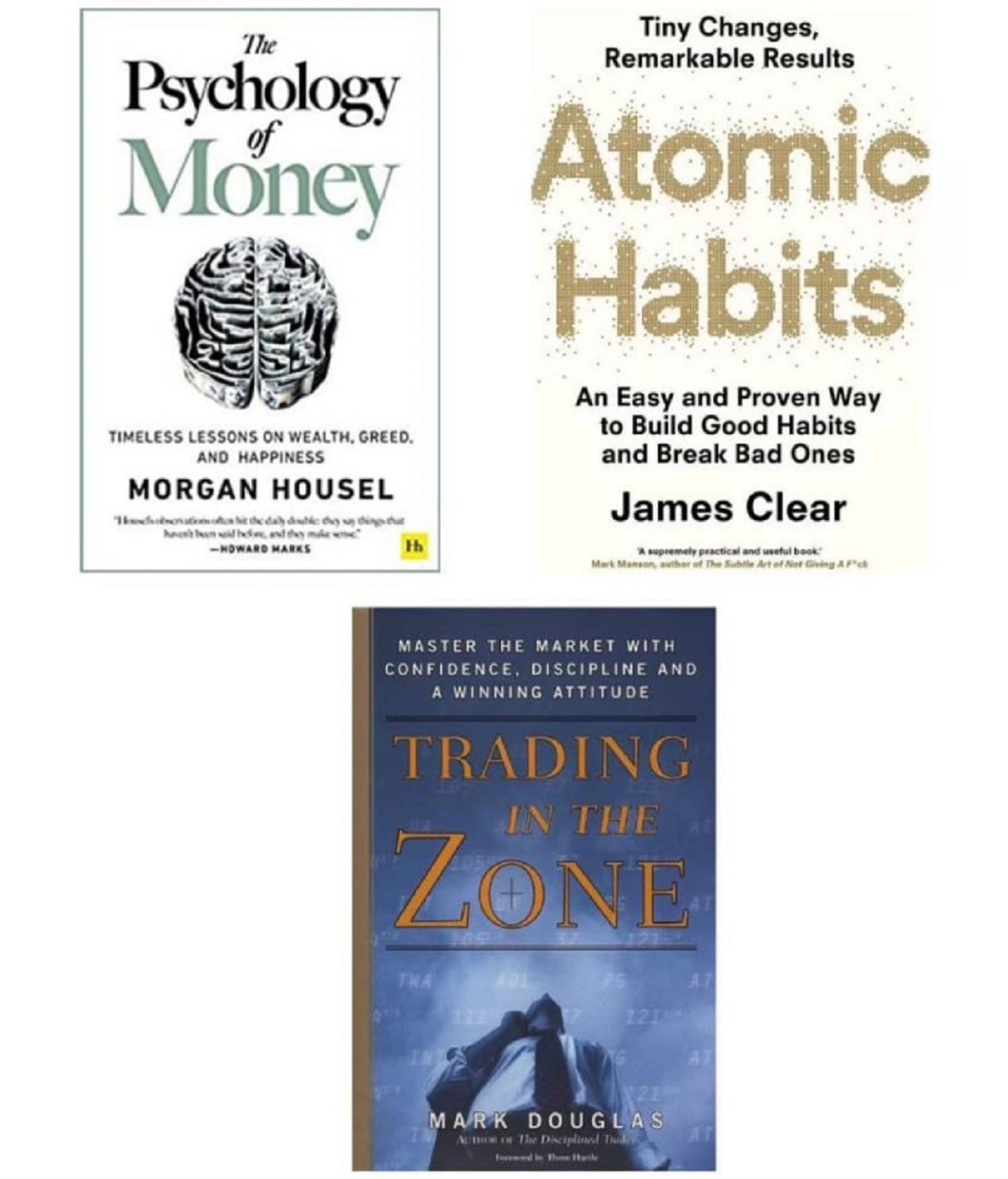 (Best Combo ) Psychology of money + Atomic habit + Trending Zone ( paperback ) (Best Combo ) Psychology of money + Atomic habit + Trending Zone ( paperback )