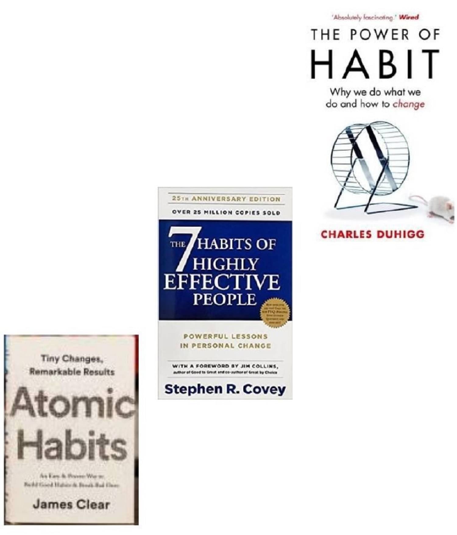 Best Habit Building Books Combo (Atomic Habits, 7 Habits Of Highly Effective People, Power Of Habit) Best Habit Building Books Combo (Atomic Habits, 7 Habits Of Highly Effective People, Power Of Habit)