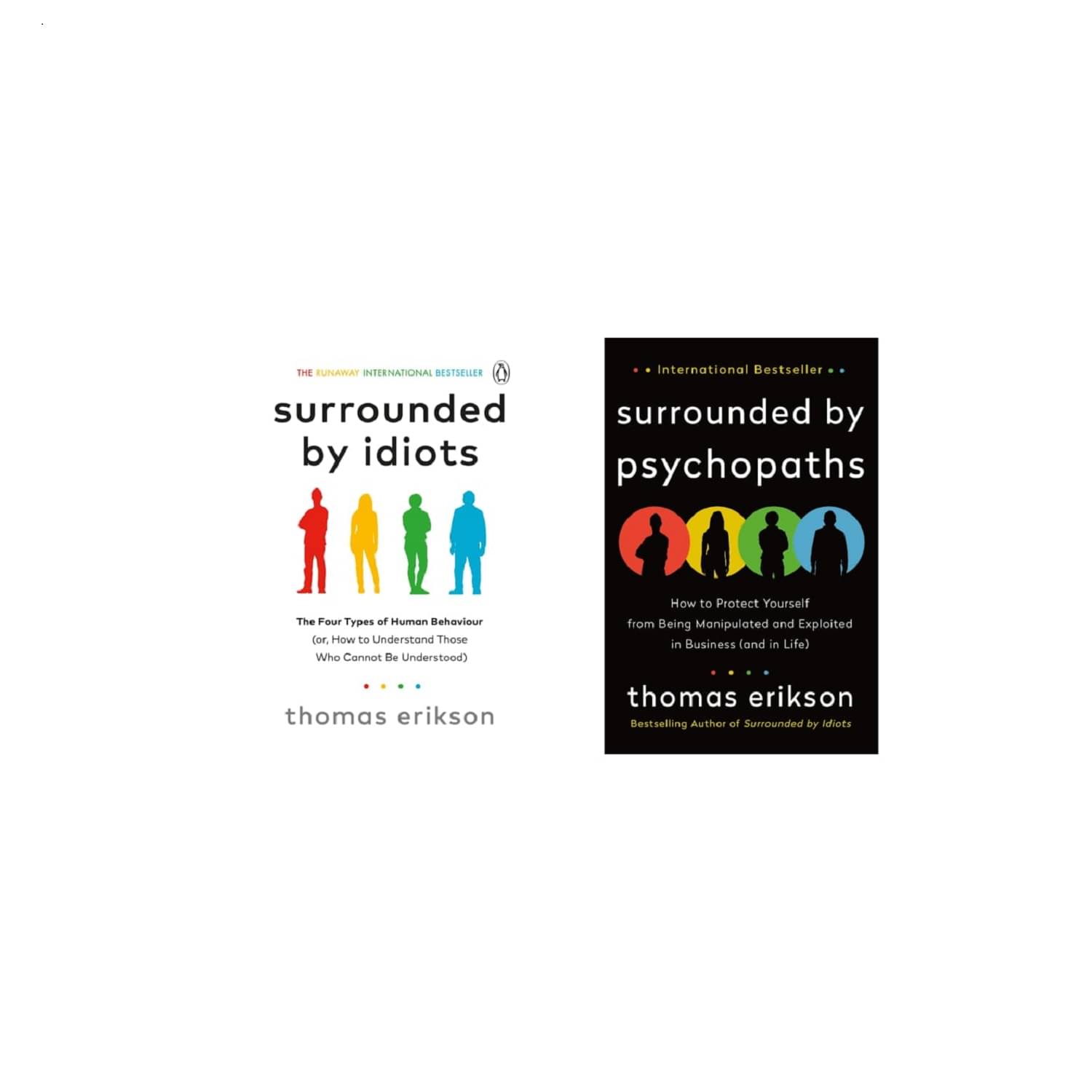 ( Combo Of 2 Pack ) Surrounded by Idiots & Surrounded by Psychopaths Paperback 2020 by Thomas Erikson ( Combo Of 2 Pack ) Surrounded by Idiots & Surrounded by Psychopaths Paperback 2020 by Thomas Erikson