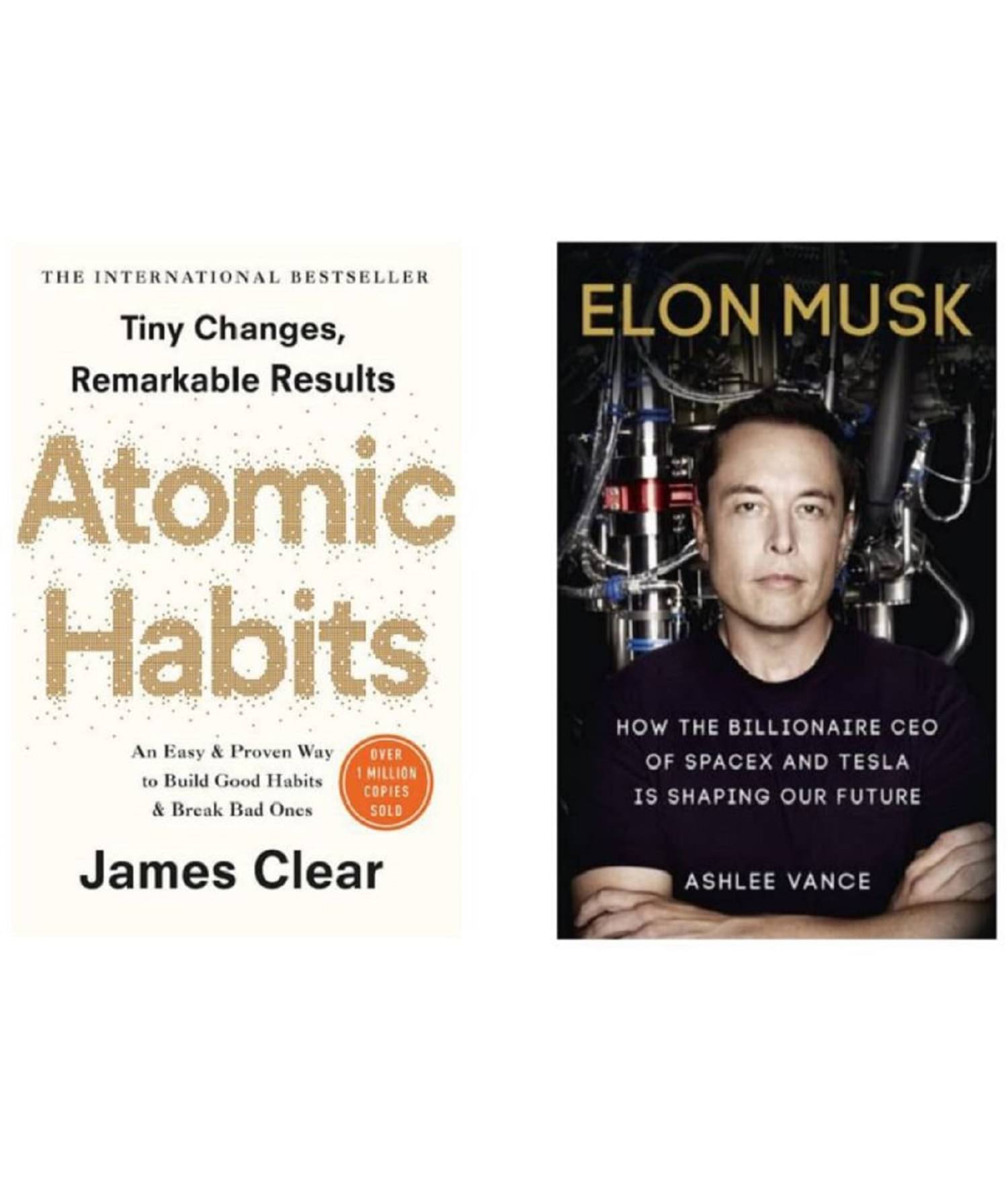 ( Combo of 2 books ) Atomic Habits & Elon Musk - Paperback     			( Combo of 2 books ) Atomic Habits & Elon Musk - Paperback