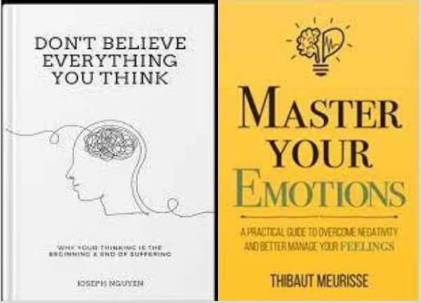 Don't Believe Everything You Think + Master Your Emotions (Paperback, Joseph Nguyen, Thibaut Meurisse) Don't Believe Everything You Think + Master Your Emotions (Paperback, Joseph Nguyen, Thibaut Meurisse)