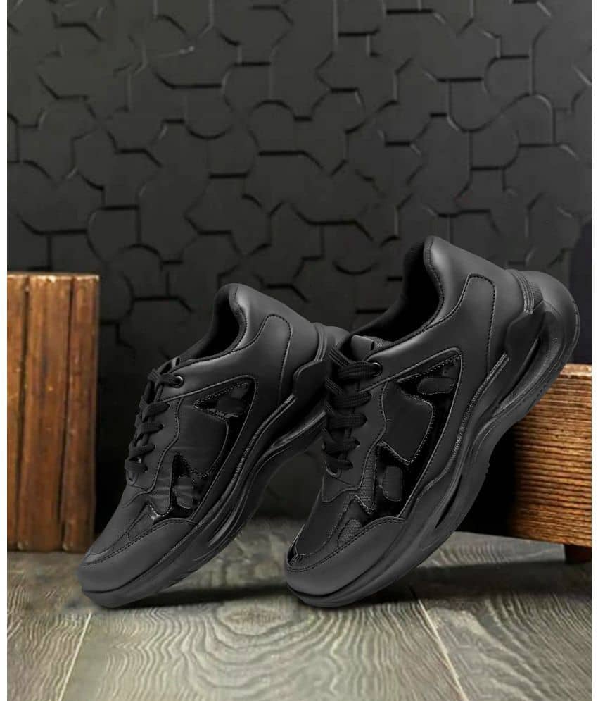 Figor Comfortable/Running/Gym - Black Men's Sneakers - Casual Shoes | Buy online on ZillyBuy