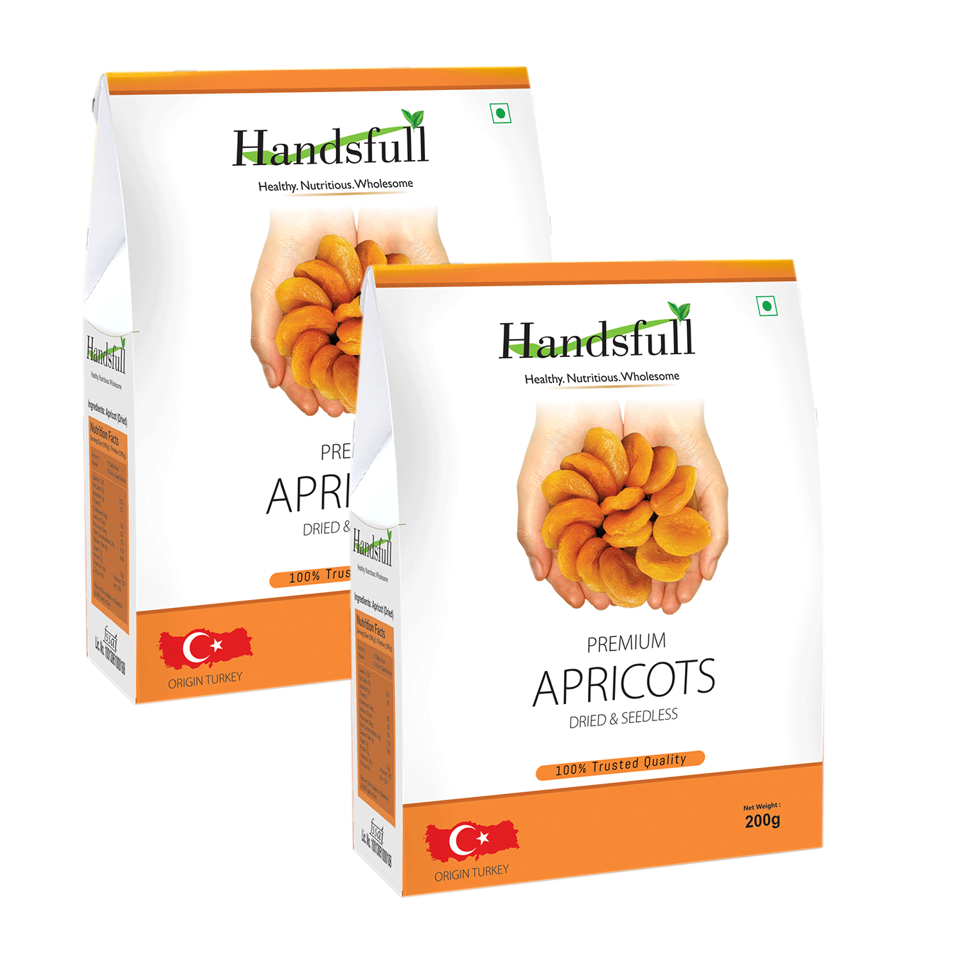 HandsFull Premium Dried Apricots| Apricots | Dry Fruits & Nuts | Apricot Snacks |Dried Khumani |Apricot fruit | Apricot Dried Fruit(200 gm X 2) 400g HandsFull Premium Dried Apricots| Apricots | Dry Fruits & Nuts | Apricot Snacks |Dried Khumani |Apricot fruit | Apricot Dried Fruit(200 gm X 2) 400g