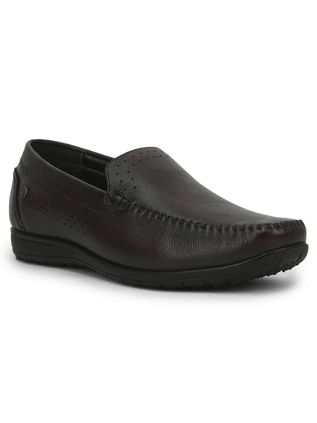 Liberty - Brown Men's Slip on - Formal Shoes | Buy online on ZillyBuy