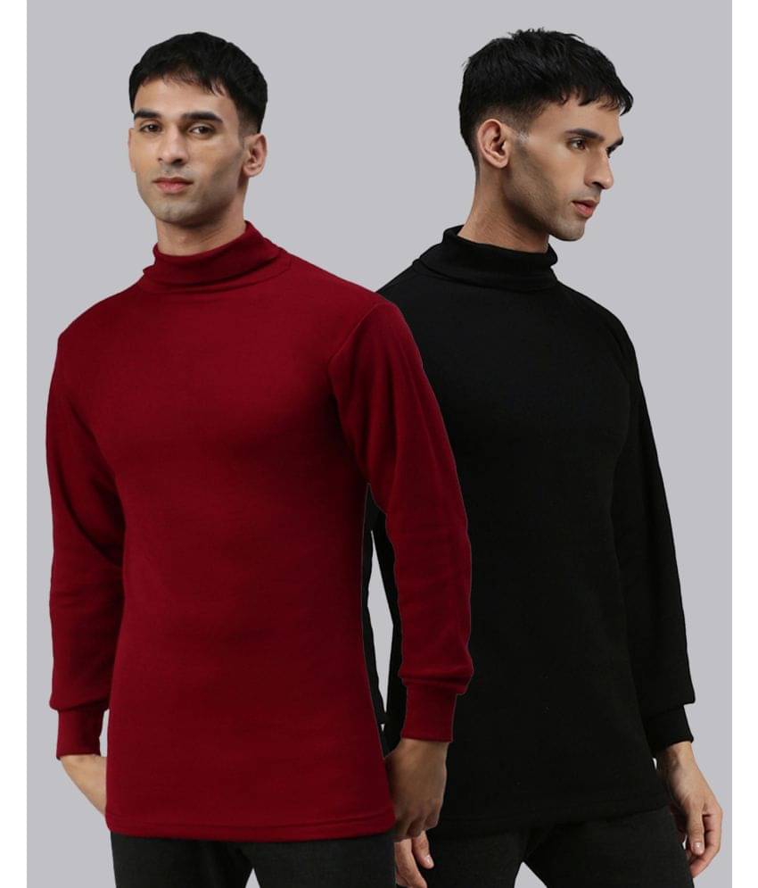Lux Cottswool Pack of 2 Cotton Blend Thermal Tops For Men's ( Multicolor ) Lux Cottswool Pack of 2 Cotton Blend Thermal Tops For Men's ( Multicolor )