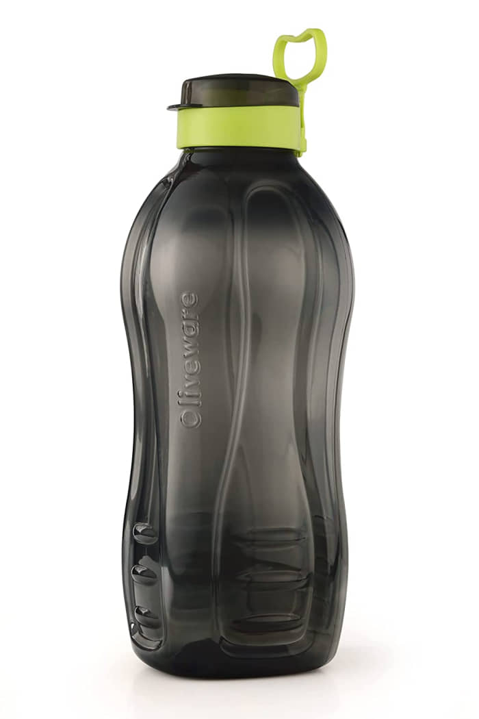 Oliveware - Black Water Bottle 2000 mL ( Set of 1 )